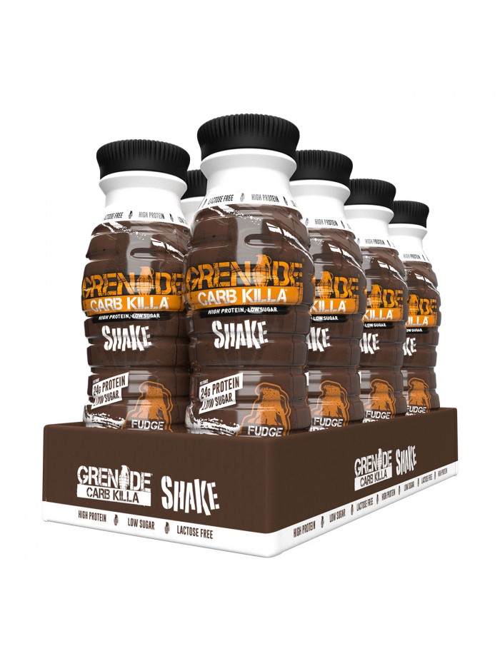 Grenade Fudge Brownie Carb Killa Protein Shakes 330ml